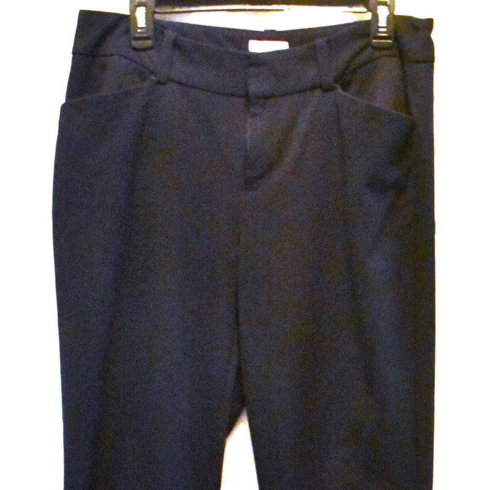 Ladies Merona Navy Blue Slacks, Size 12 Curvy